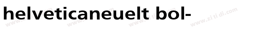 helveticaneuelt bol字体转换